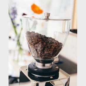 Glas bnne beholder til ECM espressokvrn (Bean Hopper)