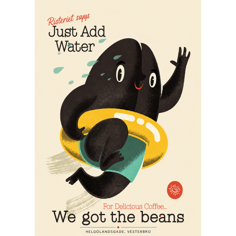 Just add water (postkort)