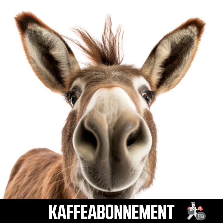 Kaffeabonnement - Happy Donkey (mellemm�rk Colombia)