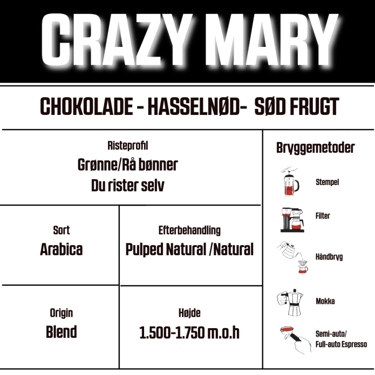 Crazy Mary (R kaffe)