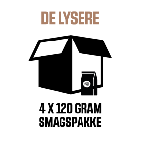 Smagspakken DE LYSERE (4x120g)