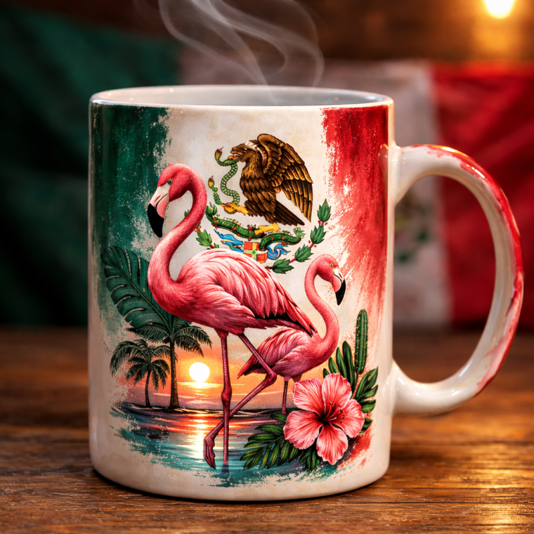 500 gram Flamingo (mellemm�rk Mexico) �KO