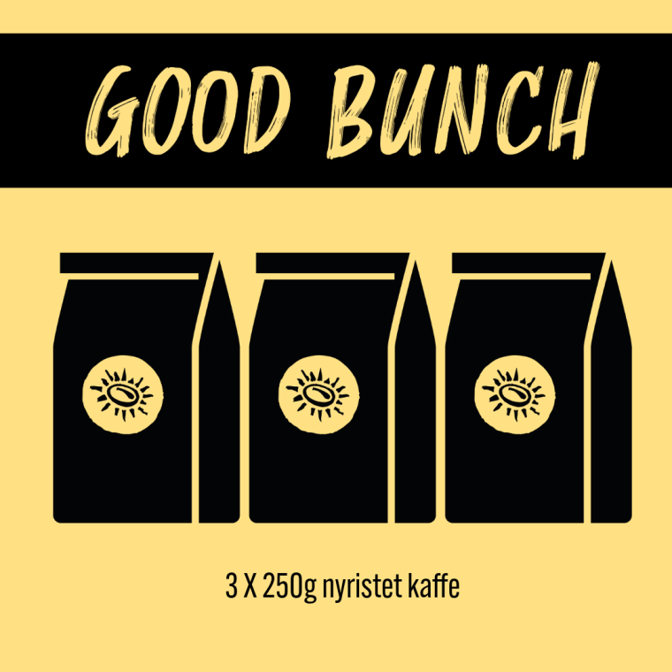 GOOD BUNCH (smagspakke med 3x 250 gram mellemm�rke favoritter)