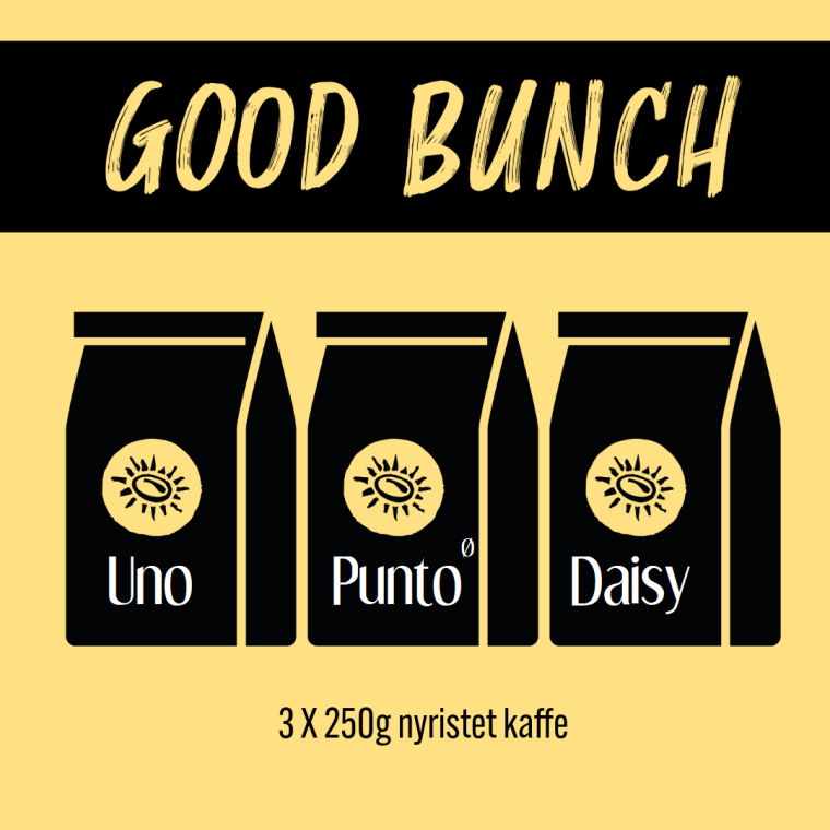 GOOD BUNCH (smagspakke med 3x 250 gram mellemm�rke favoritter)