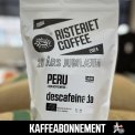 Kaffeabonnement - Peru Decaf (økologisk Swiss Water Process)