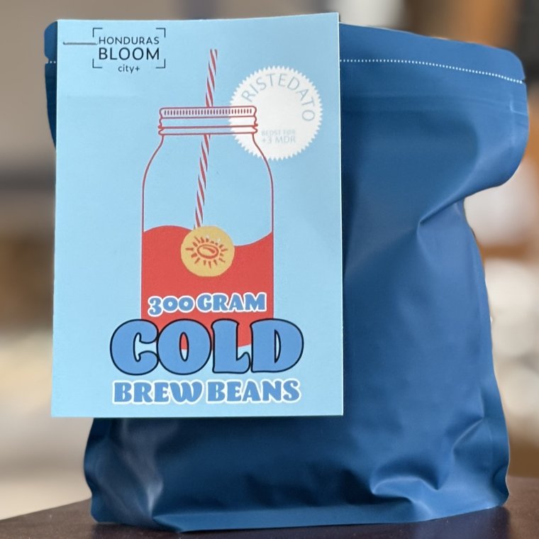 300 gram Cold Brew Beans (mellemlys Honduras Bloom)