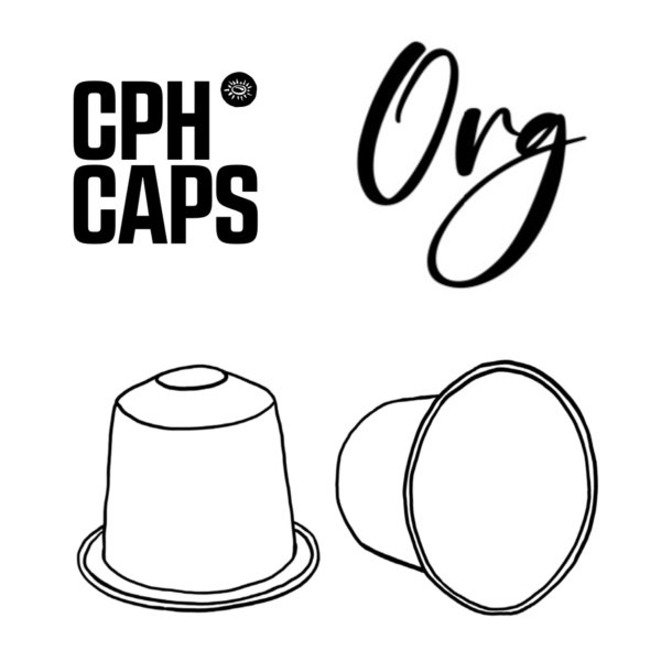 10 x Org CPH CAPS (kaffekapsler) Økologiske