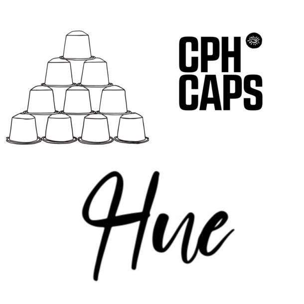 10 x Hue CPH CAPS (kaffekapsler) Økologiske