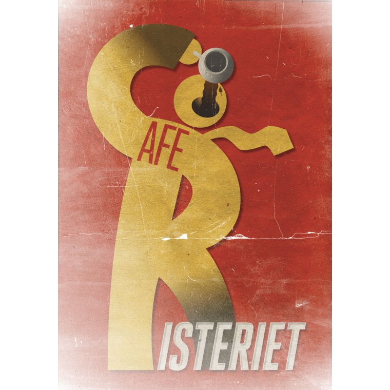 Cafe Risteriet (postkort)