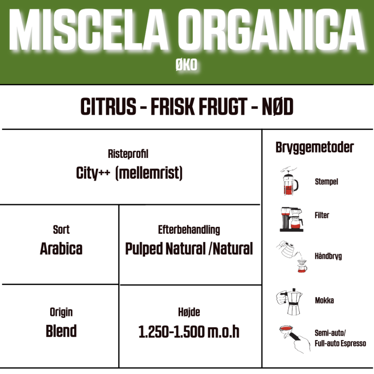 Miscela Organica ØKO