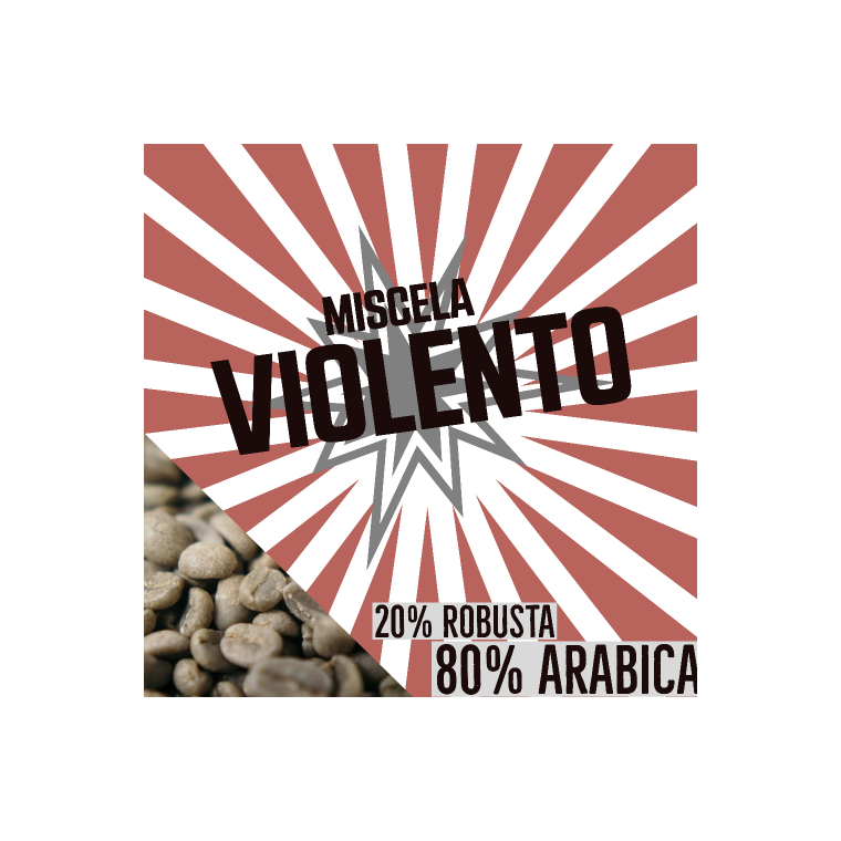 Miscela Violento (R kaffe (blend med robusta))