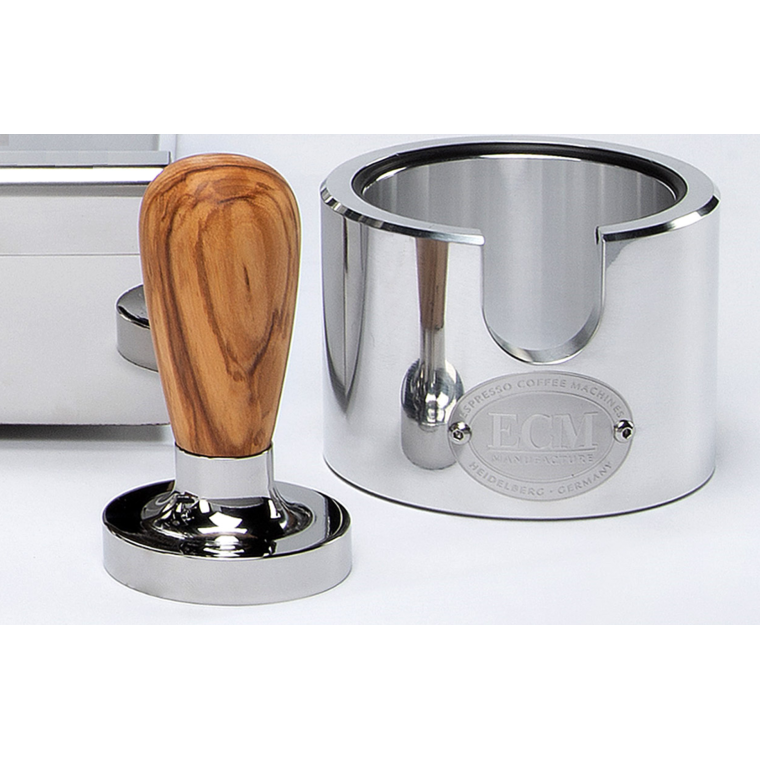 ECM Olive Wood Tamper 58mm (flad/plan)