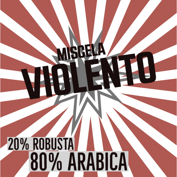 Kaffeabonnement - MISCELA VIOLENTO arabica/20% robusta) - Kaffeabonnement - Risteriet.dk Webshop