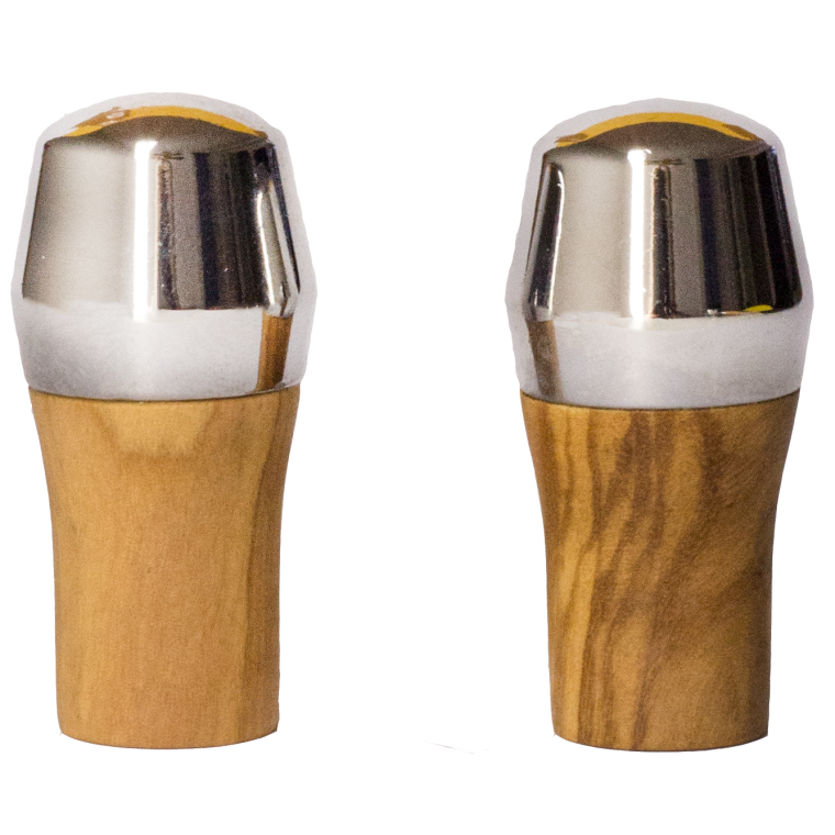 ECM Olive Wood Handle Set (hndtagst til 'lever' model)