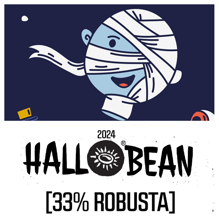 Hallobean (33% robusta/66% arabica)