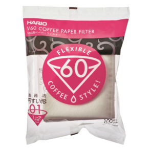 Hario V60 papirfiltre 01 (100 stk)