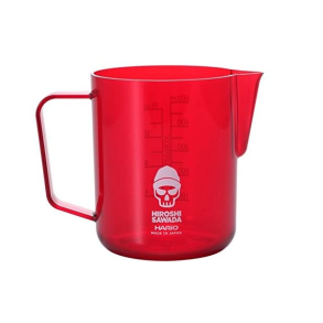 HIROSHI x HARIO Latte Art Mlkekande  0,5 liter (rd plast)